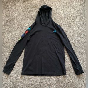 Unisex Long sleeve Adidas with hood